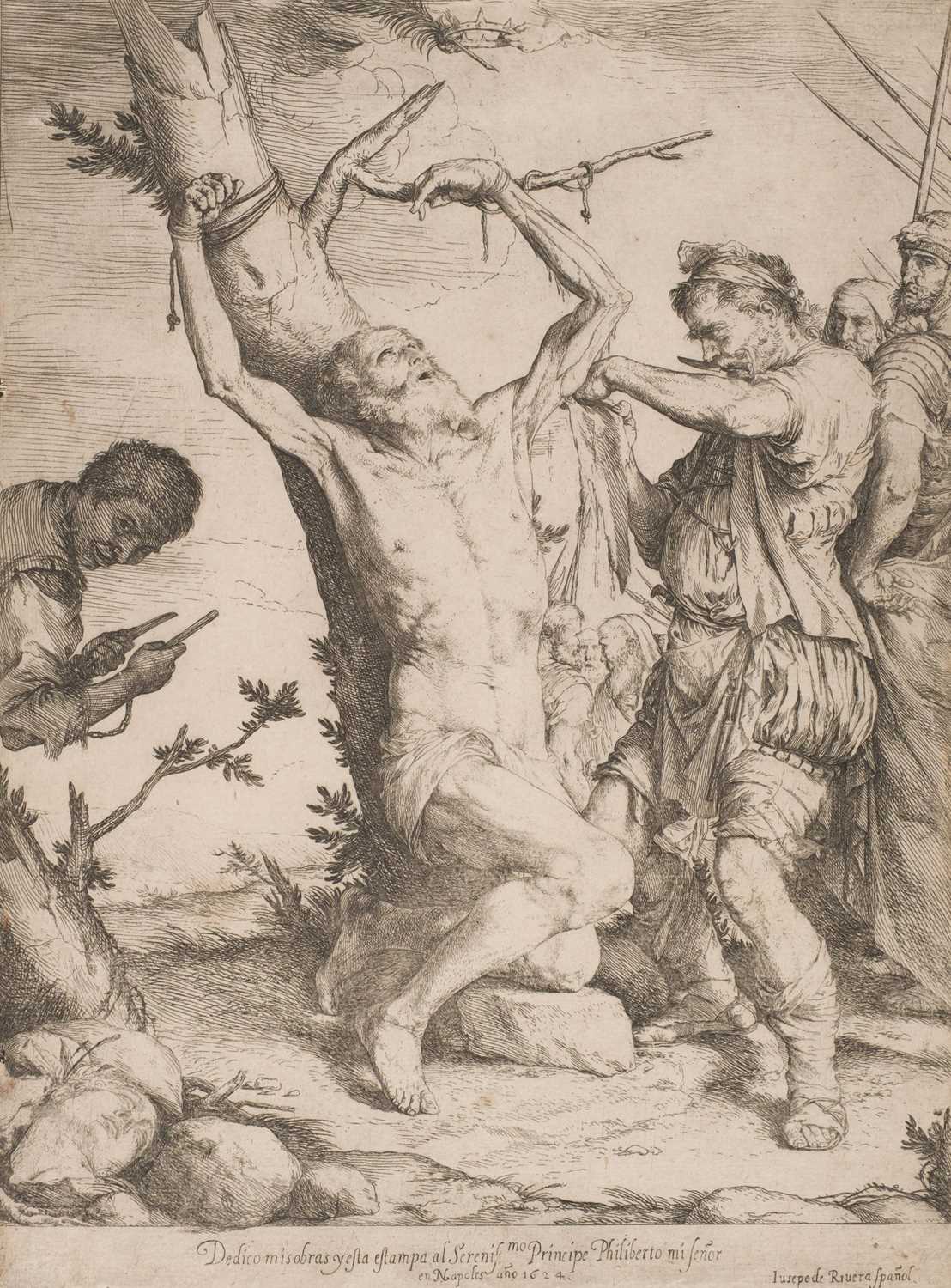 Lot 15 - Ribera Jusepe de, called Lo Spagnoletto, 1591–1652). The Martyrdom of Saint Bartholomew, 1624