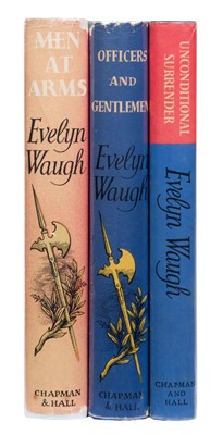 Lot 406 - Waugh (Evelyn). Sword of Honour trilogy, 1st editions 1952-61