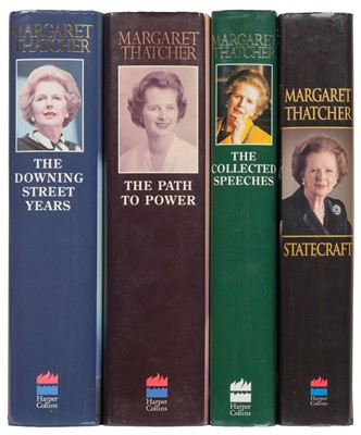 Lot 398 - Thatcher (Margaret). The Downing Street Years & 3 others, signed, 1st editions, 1993-2002