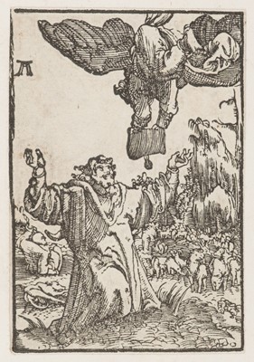 Lot 1 - Altdorfer (Albrecht, circa 1480-1538). Annunciation of the Birth..., and Noli Me Tangere, circa 1513