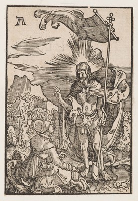 Lot 1 - Altdorfer (Albrecht, circa 1480-1538). Annunciation of the Birth..., and Noli Me Tangere, circa 1513