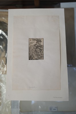 Lot 1 - Altdorfer (Albrecht, circa 1480-1538). Annunciation of the Birth..., and Noli Me Tangere, circa 1513