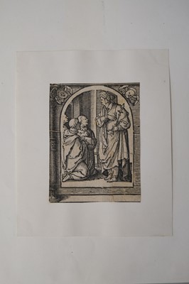 Lot 1 - Altdorfer (Albrecht, circa 1480-1538). Annunciation of the Birth..., and Noli Me Tangere, circa 1513