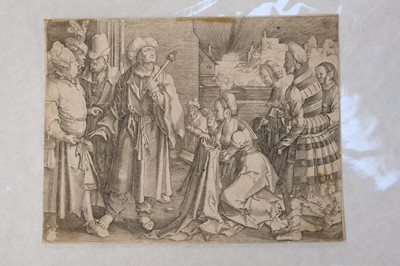 Lot 3 - Leyden (Lucas van, 1494-1533). Christ in Gethsemane, from The Passion, 1521 (circa 1600s)