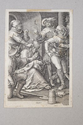 Lot 3 - Leyden (Lucas van, 1494-1533). Christ in Gethsemane, from The Passion, 1521 (circa 1600s)