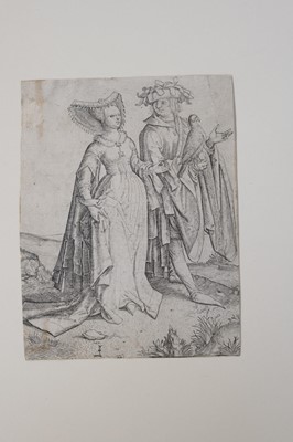 Lot 3 - Leyden (Lucas van, 1494-1533). Christ in Gethsemane, from The Passion, 1521 (circa 1600s)