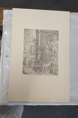 Lot 3 - Leyden (Lucas van, 1494-1533). Christ in Gethsemane, from The Passion, 1521 (circa 1600s)