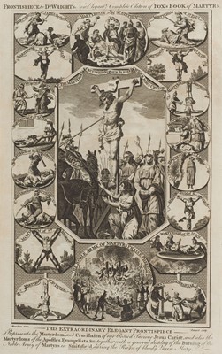 Lot 315 - Foxe (John). The New & Complete Book of Martyrs; or, An Universal History of Martyrdom, circa 1784