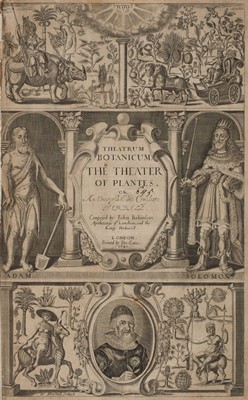 Lot 104 - Parkinson (John). Theatrum Botanicum: The Theater of Plants, London: Thomas Cotes, 1640