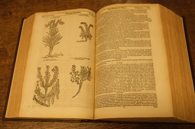 Lot 104 - Parkinson (John). Theatrum Botanicum: The Theater of Plants, London: Thomas Cotes, 1640