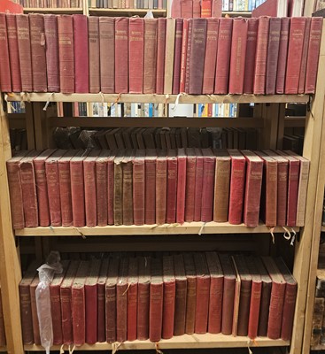 Lot 491 - Karl Baedeker, publisher. A collection of German language Baedeker travel guides, mixed editions, circa 1890-1910, approximately 100 volumes