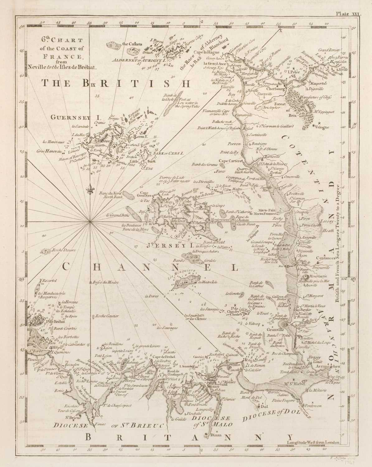 Lot 23 - Jefferys (Thomas, engraver). Le Petit Neptune François..., 1761