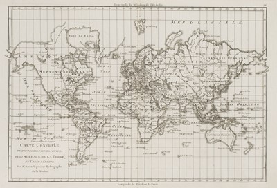 Lot 5 - Bonne (Rigobert). Atlas Encyclopédique contenant la Geographie Ancienne...,2 volumes, 1787 - 88