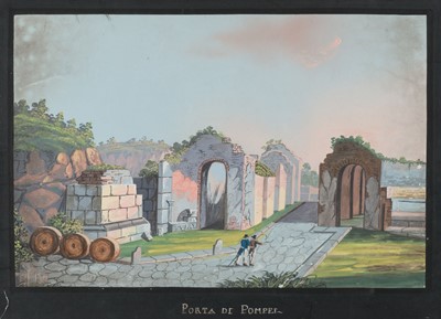 Lot 188 - Italy. Scrap album, 19th century