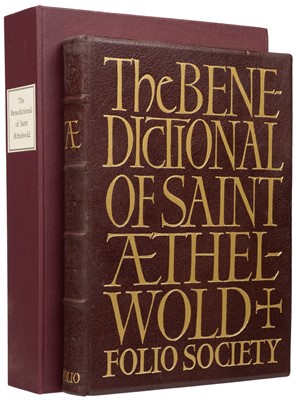 Lot 361 - Folio Society. The Benedictional of Saint Aethelwold, London: Folio Society, 2001