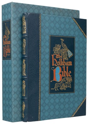 Lot 363 - Folio Society. The Holkham Bible, & The Life of Saint Edmund King & Martyr, 2007/2004