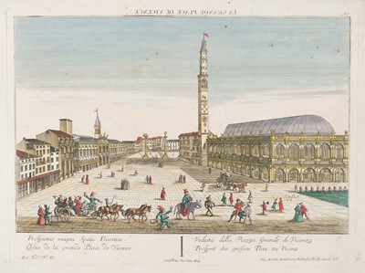 Lot 214 - Vues d'optique. A collection of 36 views, mid-late 18th-century