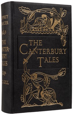 Lot 362 - Folio Society. The Canterbury Tales by Geoffrey Chaucer, engravings by Eric Gill, 2010