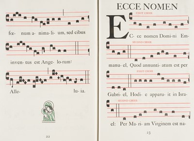 Lot 396 - St. Dominic's Press. Cantica Natalia…, 1926, & others