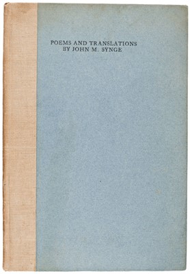 Lot 397 - Synge (John M.) Poems and Translations, 1st edition, 1909