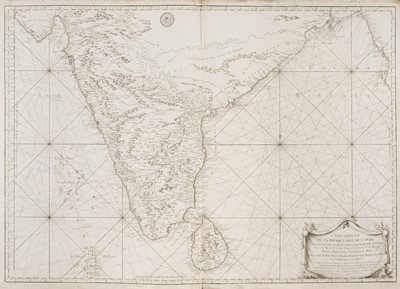 Lot 129 - India & Ceylon. A collection of 13 sea charts, 18th & 19th century