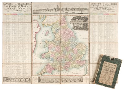 Lot 123 - Folding Maps. A collection of 28 maps, 18th & 19th century