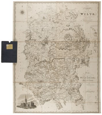 Lot 157 - Wiltshire. Greenwood (C.), Map of the County of Wilts, 1820