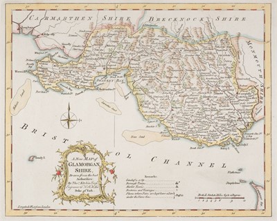 Lot 154 - Wales. A collection of approximately 75 maps, 17th - 19th century