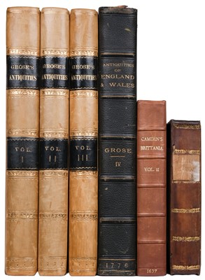 Lot 65 - Grose (Francis). The Antiquities of England and Wales, 4 volumes, London, 1773-76