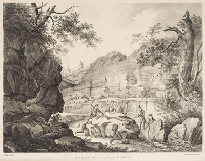 Lot 71 - Mantell (Gideon Algernon). Illustrations of the Geology of Sussex, 1st edition, 1827