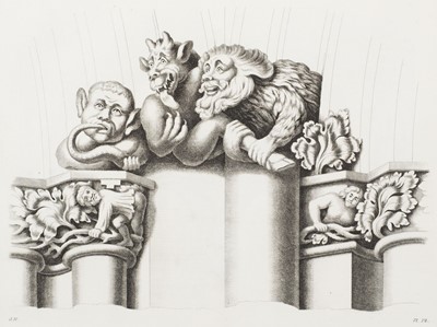 Lot 373 - Halfpenny (Joseph). Gothic Ornaments in the Cathedral Church of York, 1795