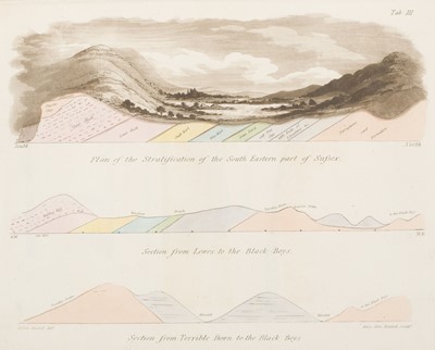Lot 72 - Mantell (Gideon Algernon). The Fossils of the South Downs, 1st edition, 1822, and others