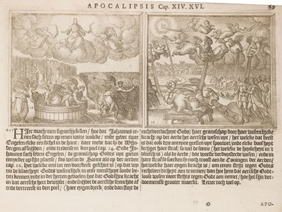 Lot 284 - Borcht (Pieter van der). Bibelsche figueren, ofte Afbeeldingen... de gedenckweerdige historien, 1662