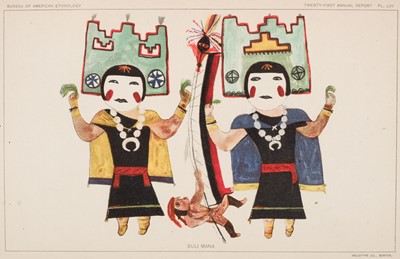 Lot 41 - Powell (J.W.) Twenty-First Annual Report Bureau of American Ethnology, 1899-1900, Washington, 1903