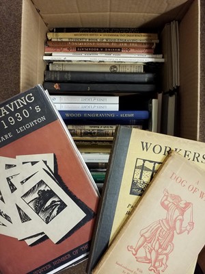 Lot 438 - Engraving. A collection of early 20th-Century & modern engraving reference & related