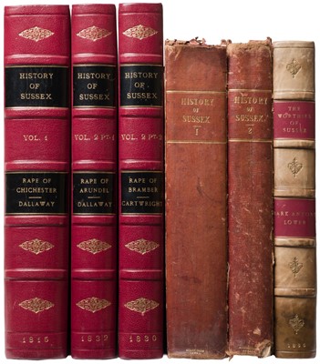 Lot 61 - Dallaway (James). A History of the Western Division of the County of Sussex, 1815-1832