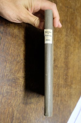 Lot 3 - Auldjo (John). Sketches of Vesuvius, 1st UK edition, 1833
