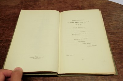 Lot 3 - Auldjo (John). Sketches of Vesuvius, 1st UK edition, 1833