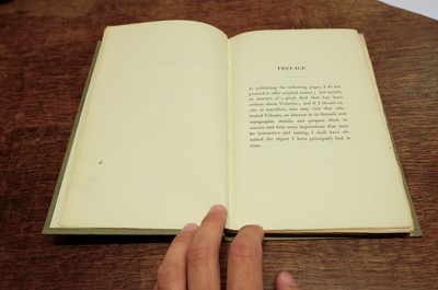 Lot 3 - Auldjo (John). Sketches of Vesuvius, 1st UK edition, 1833