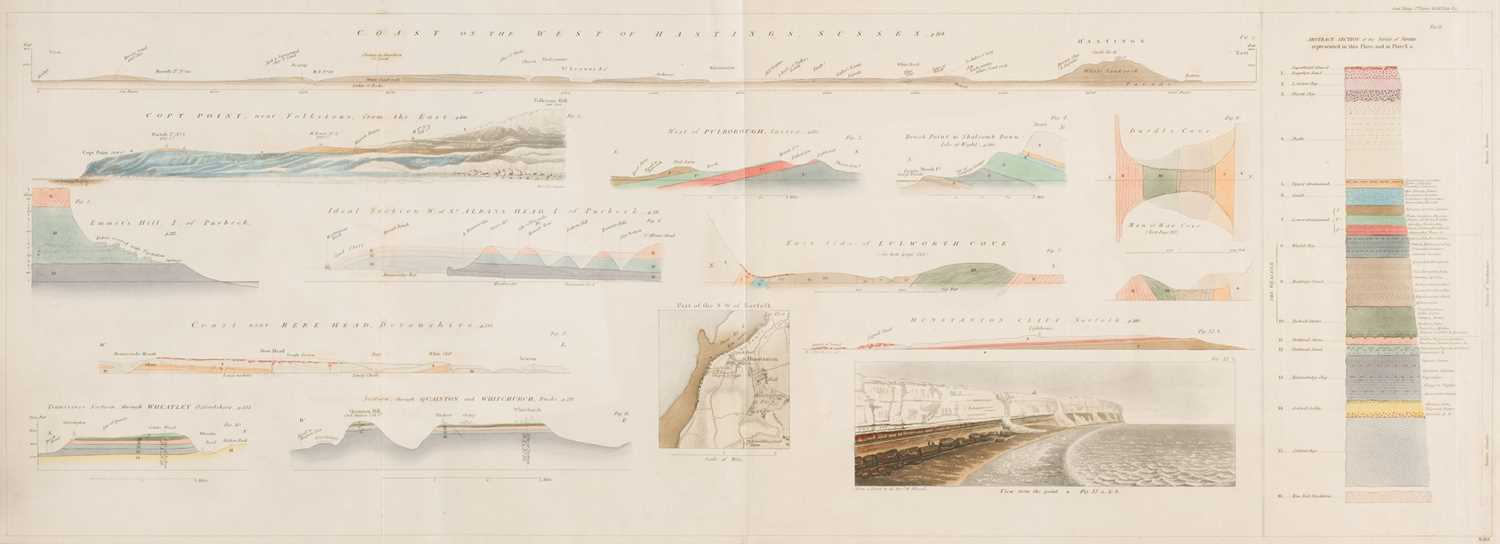 Lot 94 - Geological Society of London. Transactions of the Geological Society of London, 1836 and others