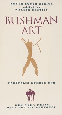 Lot 342 - Battiss (Walter, editor). Bushman Art. Portfolio Number One, 1st edition, Red Fawn Press, [1951?]