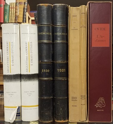 Lot 479 - Modern Art. A large collection of modern art reference & auction catalogues