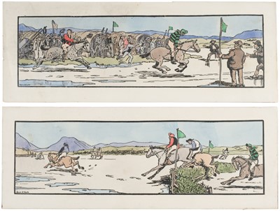 Lot 215 - Yeats (Jack Butler). The Strand Races: the Start and the Finish, [Dublin: Cuala Press], no date