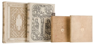 Lot 405 - Unwin Brothers. A Smaller Biblia Pauperum, conteynynge Thyrtie and Eyghte Wodecuttes, 1884