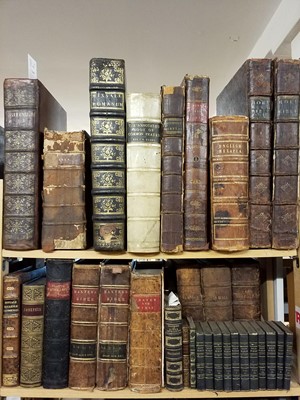 Lot 470 - Theology. A large collection of 18th to early 20th-Century theology reference & related, approximately 110 volumes