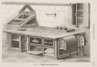 Lot 327 - Dubois (Urbain). The Household Cookery-Book, 1st edition, 1871