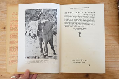 Lot 8 - Chapman (Abel). Savage Sudan, its wild tribes, big-game and bird-life, 1st edition, London: Gurney and Jackson, 1921