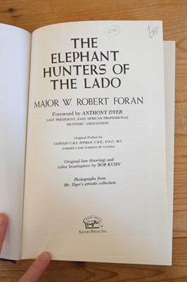 Lot 8 - Chapman (Abel). Savage Sudan, its wild tribes, big-game and bird-life, 1st edition, London: Gurney and Jackson, 1921