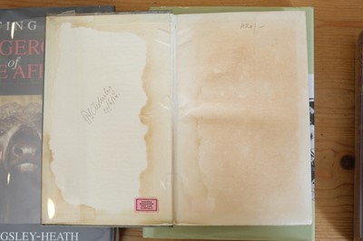 Lot 8 - Chapman (Abel). Savage Sudan, its wild tribes, big-game and bird-life, 1st edition, London: Gurney and Jackson, 1921