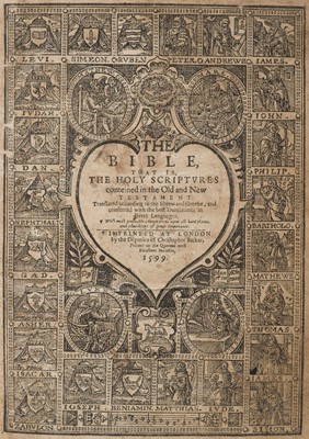 Lot 187 - Bible [English]. The Bible, that is the holy Scriptures..., 1599